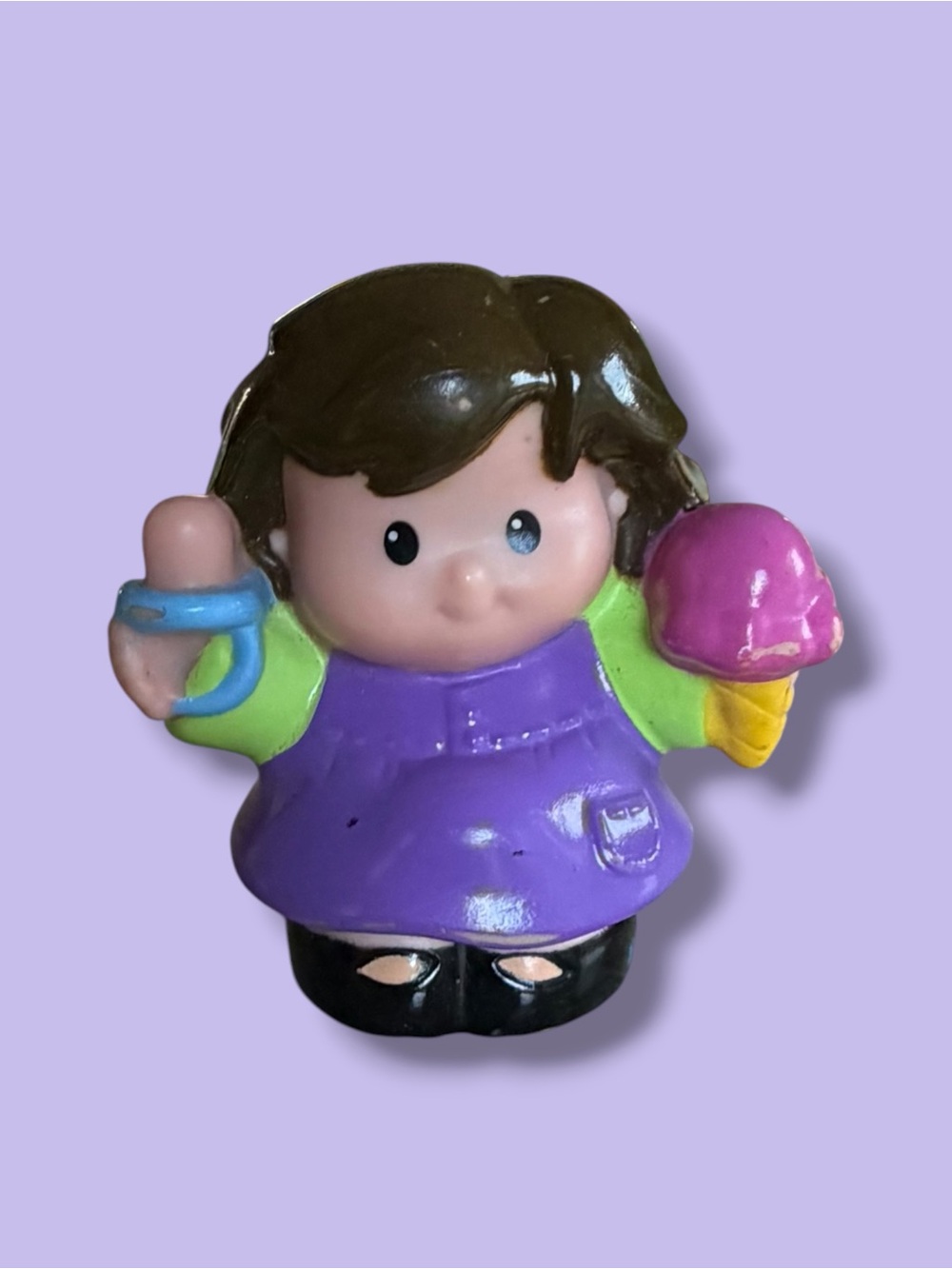 3 for $15 - Fisher Price Little People Woman with Ice Cream